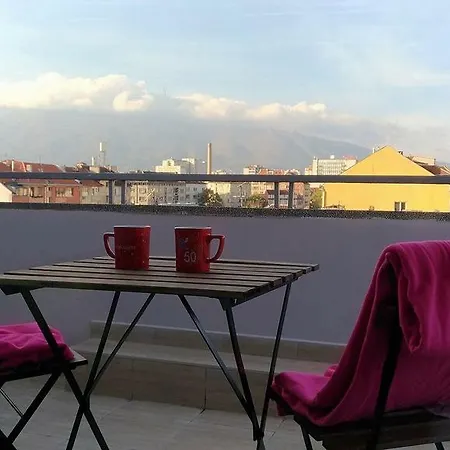 Roofs Of Apartment Sofia